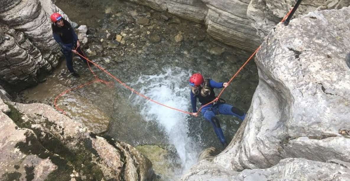 Megalo Papingo: Canyoning With Rappel Section B - Cancellation Policy