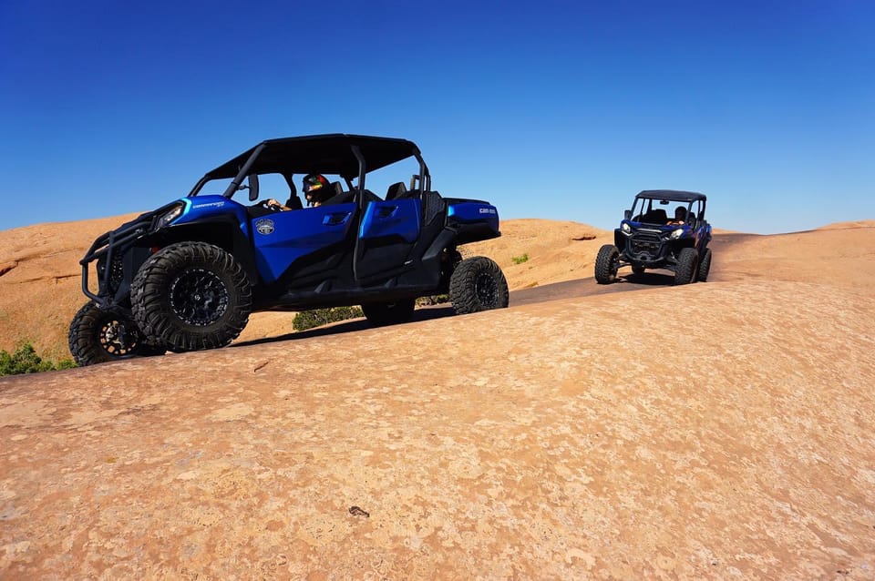 Moab: U-Drive UTV Guided Hells Revenge Adventure - Booking and Cancellation