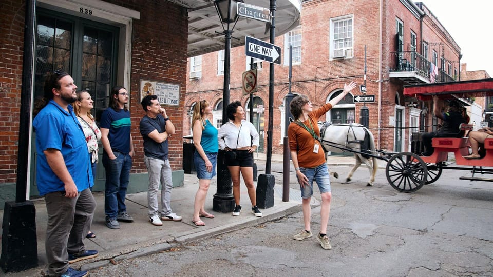 More Than Mardi Gras: French Quarter Walking Tour - Exploring Jackson Square