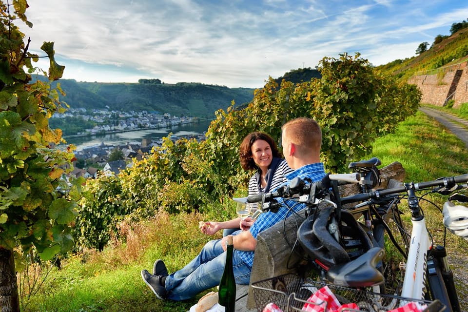 Mosel: Bike and Boat Tour With Picnic and Wine Tasting - Boat Trip and Transportation