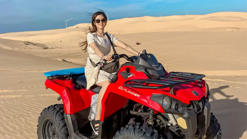 Mui Ne : White Sand Dunes Quad Bike (ATV) Rental Service - Location and Access