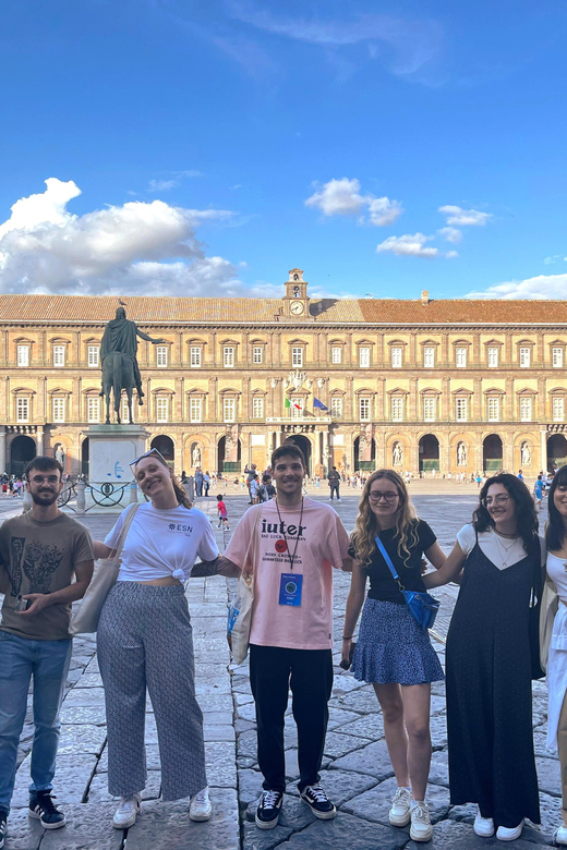 Naples: Private Family Mythology Treasure Hunt W/ Food Stops - Starting Point and Key Stops