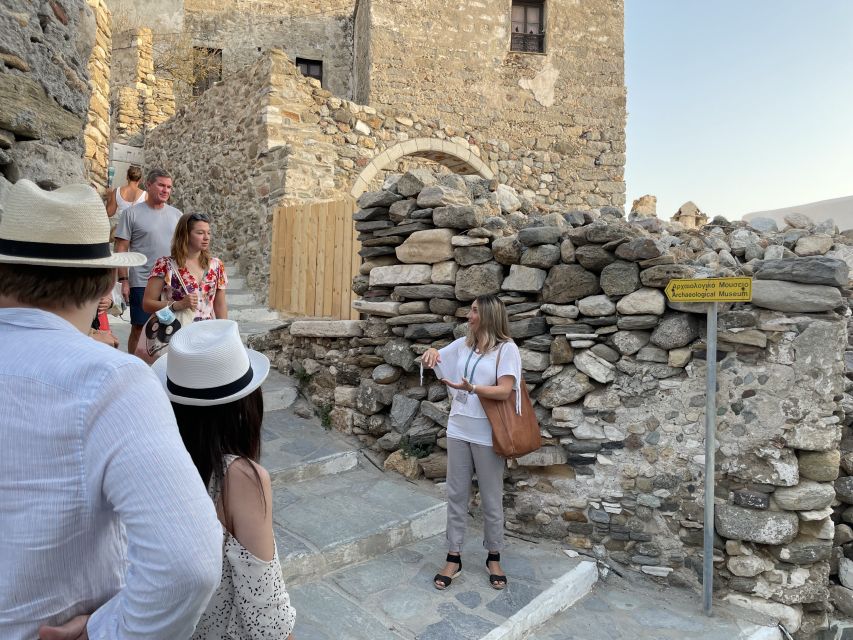 Naxos: Old Town, Castle & Portara Guided Sunset Tour - Booking Information