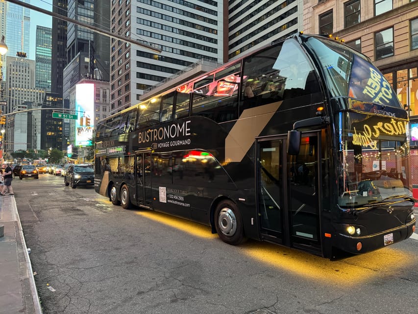 New York : Bustronome Gourmet Diner Tour - Transportation Details