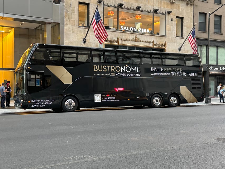 New York : Bustronome Gourmet Lunch Tour - Tailored Experiences for Events