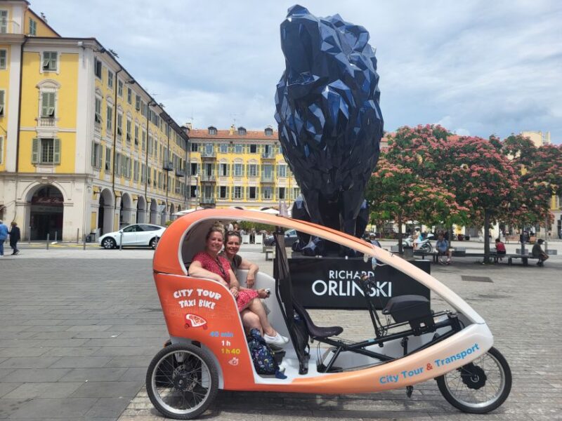 Nice: Guided Tour in Electric Assisted Velotaxi. - Frequently Asked Questions