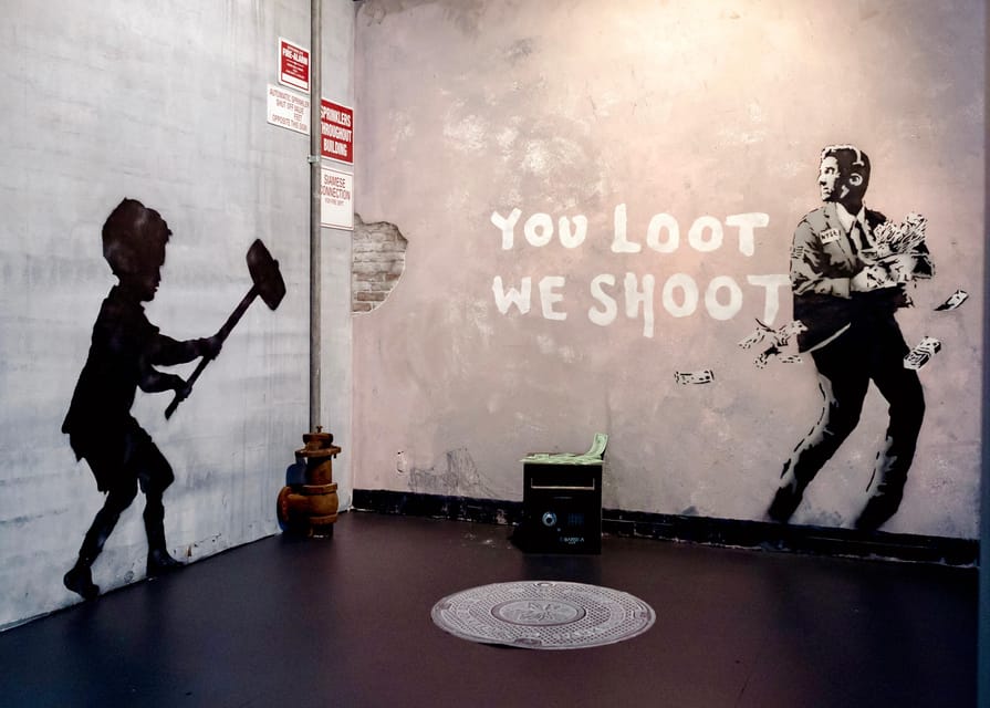 NYC: Entry Ticket To The Banksy Museum - Exploring Banksys Art Journey