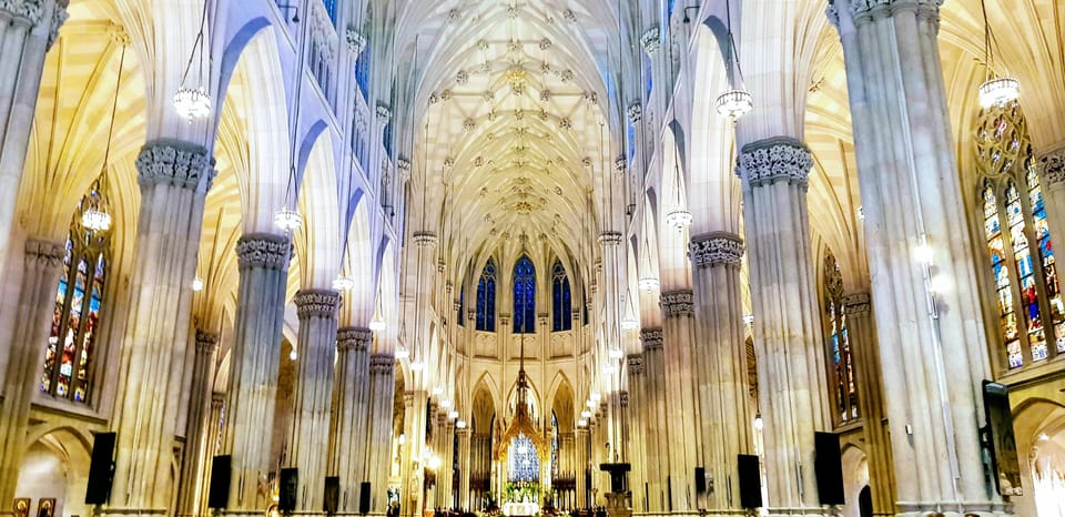 NYC: St Patrick's Cathedral Tour & 3h Manhattan Walking Tour - Tour Inclusions and Exclusions