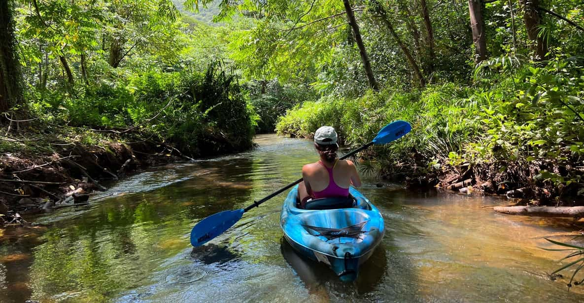 Oahu: Single & Double Kayak 3-Hour River Rental - Rental Inclusions