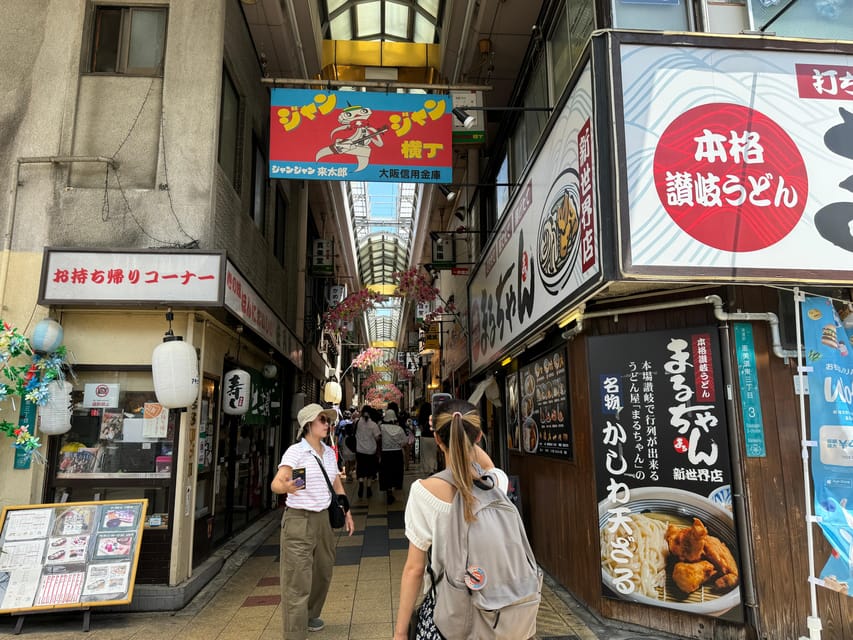 Osaka: Entertainment Tour in Shinsekai, 3 Hours - Iconic Landmarks to Visit