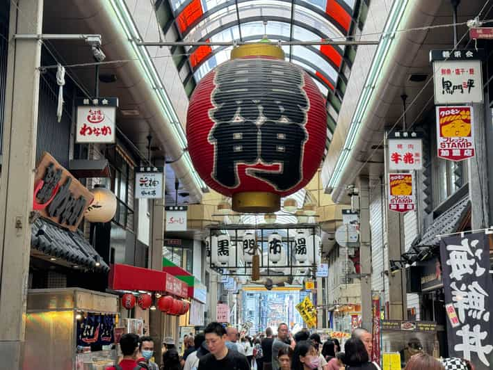 Osaka: Local Food Market, Kuromon Ichiba 1 Hour Guided Tour - Food Tasting Experience