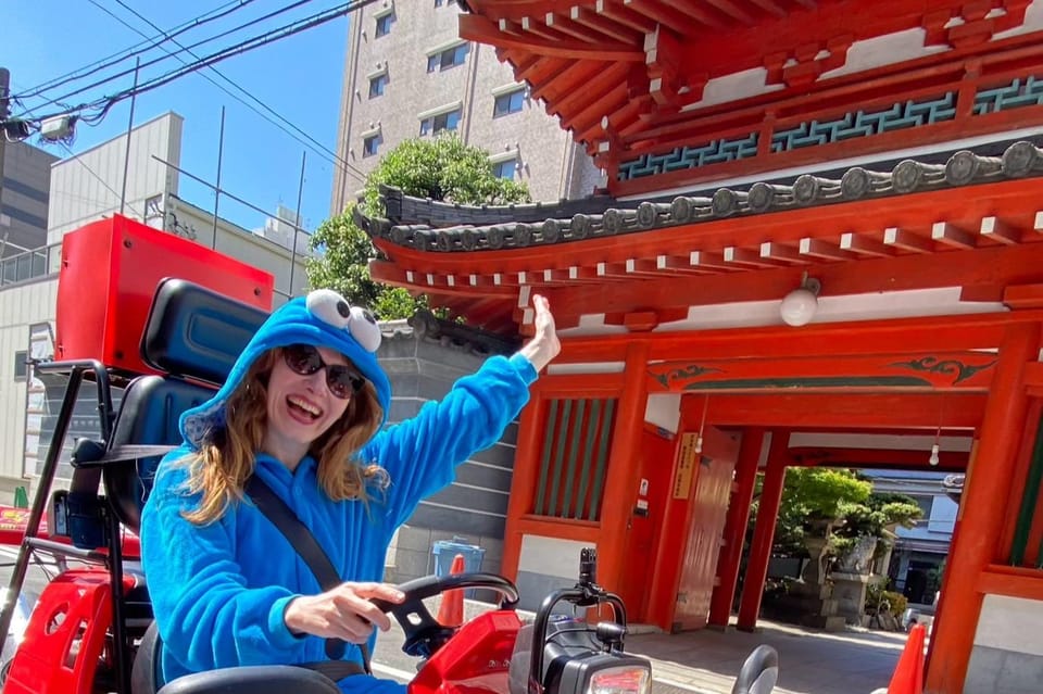 Osaka: Original Street Kart Experience (1 Hr) - Booking Information