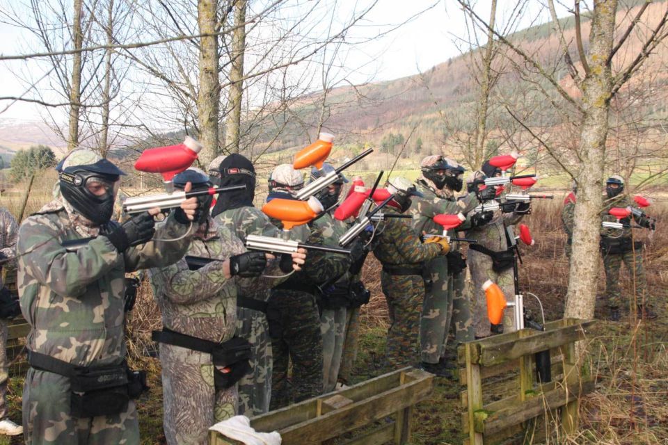 Paintball in Aberfeldy - Group Bookings and Events