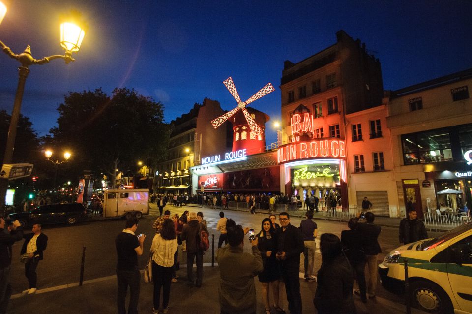 Paris: Dinner Show at the Moulin Rouge - Important Guidelines