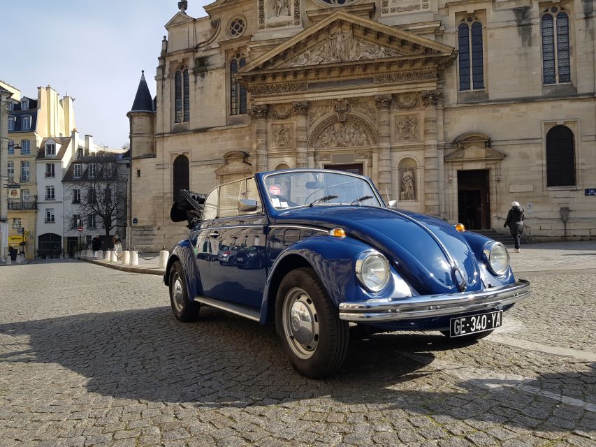 Paris: Private Guided City Tour by Classic Convertible Car - Frequently Asked Questions