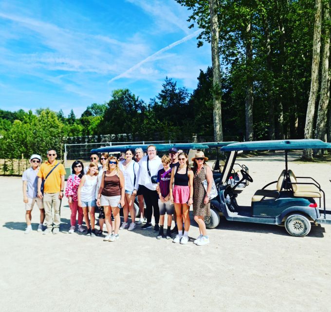 Paris: Versailles Golf Cart & Bike Tour With Palace Entry - Important Information