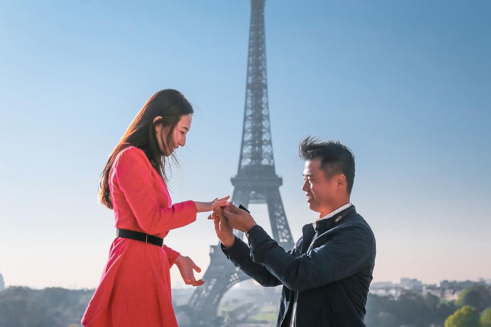 Parisian Proposal Perfection. Photography/Reels & Planning - Best Time for Proposals