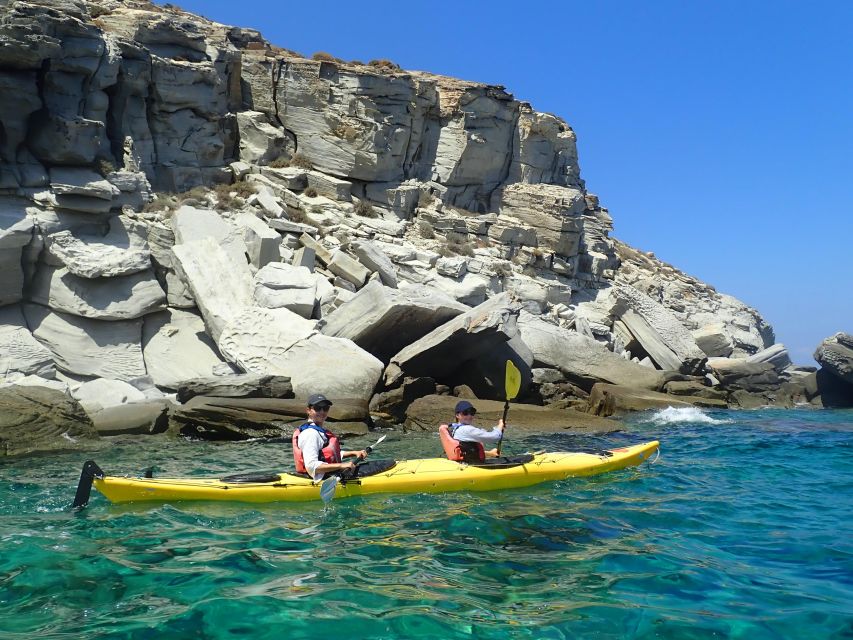 Paros: Sea Kayak Trip With Snorkeling and Snack or Picnic - Itinerary Options