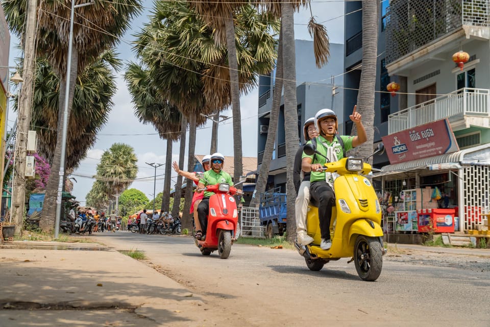 Phnom Penh Silk Island Sunset Haft Day Vespa Tour - Customer Reviews