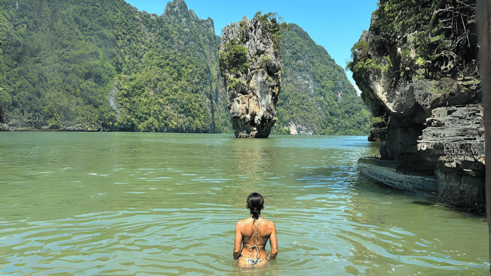 Phuket : James Bond Island Sea Canoe by Speedboat - Exploring Panak Island and Mangrove Caves