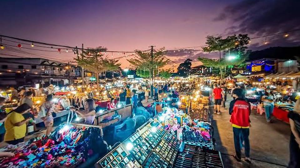 Phuket Old Town Chillva Market Bangla Patong Night City Tour - Bangla Walking Street