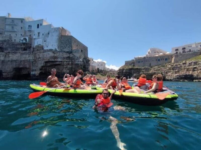 Polignano a Mare: Guided Tour of the Coast by Kayak - Free Cancellation Policy