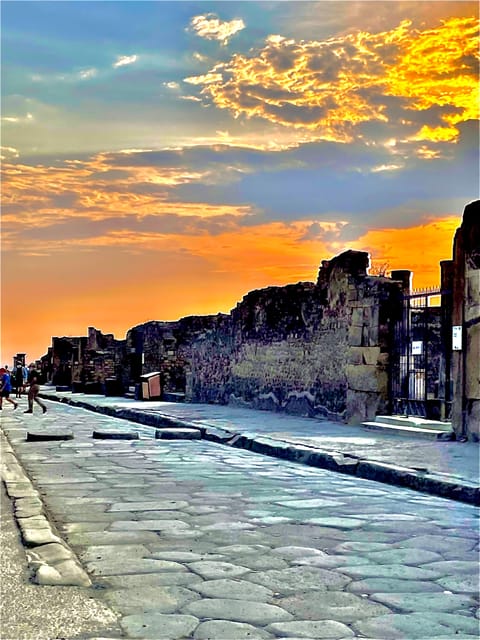 Pompeii Sunset Tour - Important Restrictions