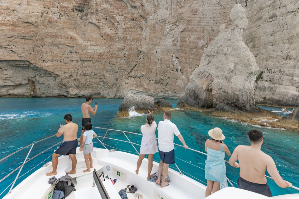 Porto Vromi: Navagio Shipwreck Beach & Blue Caves by Boat - Meeting Point