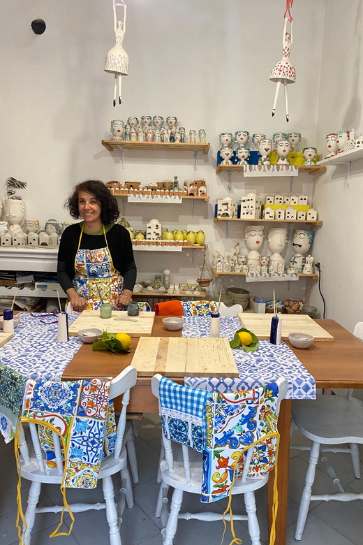 Positano: Ceramic Class Experience - Booking Process