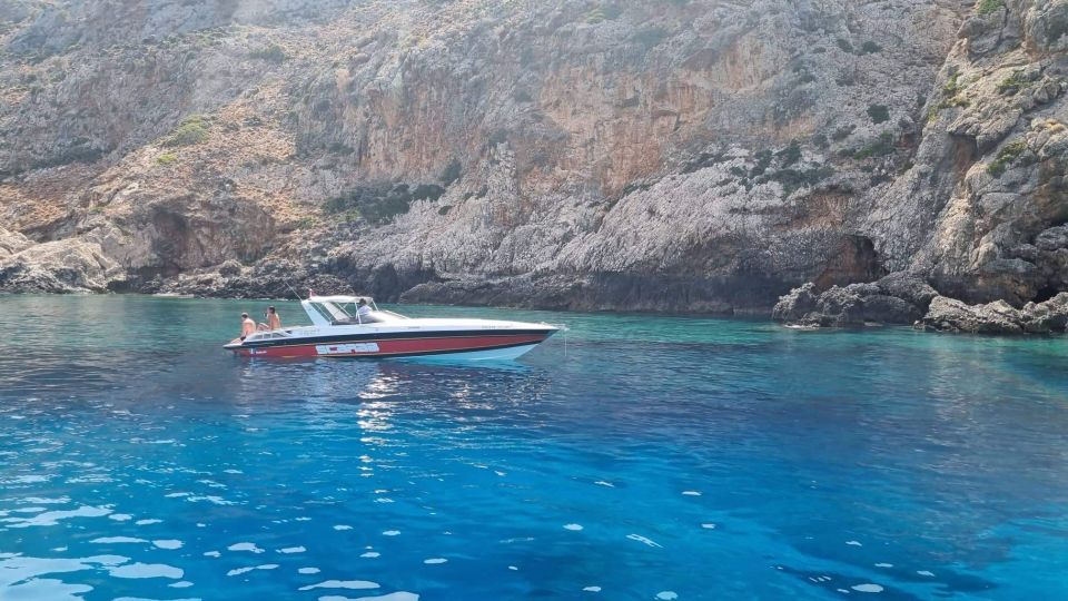 Power Boat to Menies,Chironisia & Thodorou Island Half Day - Private Experience