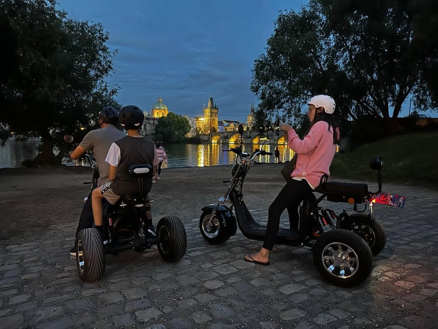 Prague: 2 Hours FUN TRIKE Tour in Prague With Guide - Tour Inclusions and Restrictions