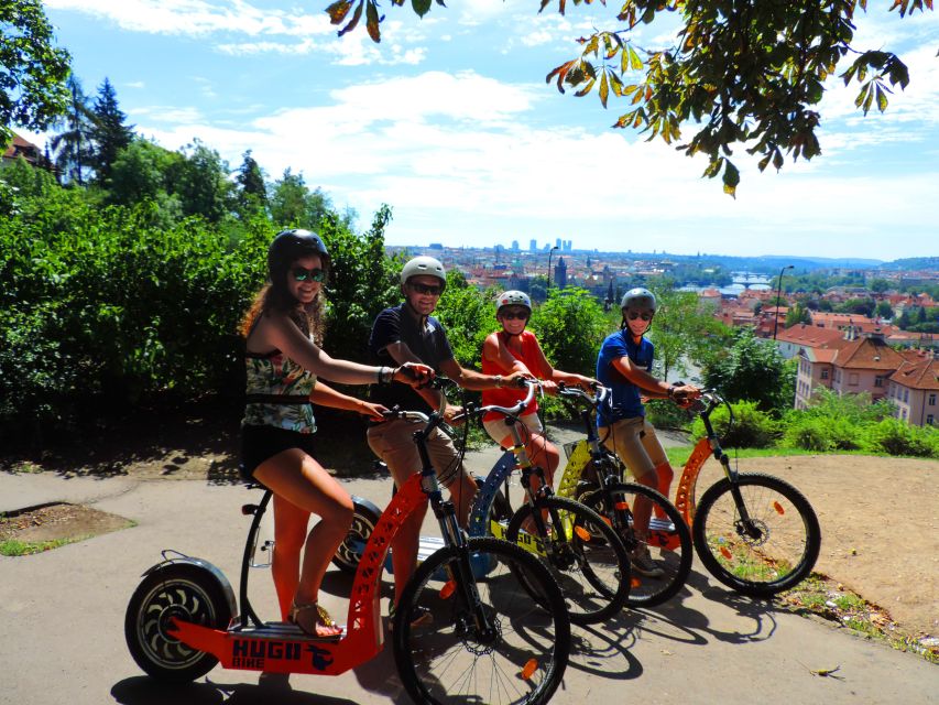 Prague: E-Bike/E-Scooter Viewpoint Tour - Logistics and Meeting Point