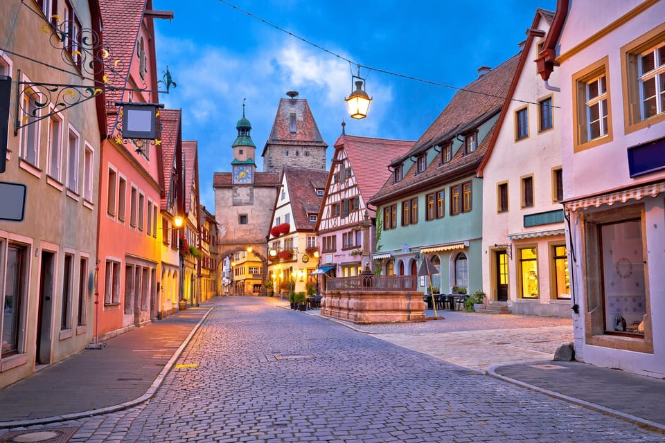 Private Tour From Munich to Rothenburg & Harburg and Back - Highlights: Rothenburg