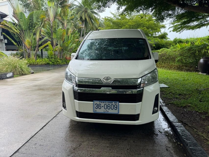 Private Van From Phuket Airport to Khaolak - Accessibility Options