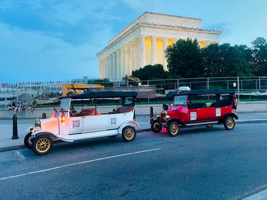 Privet Tour: Washington D.C. Memorials Tour in a Vintage Car - Important Information