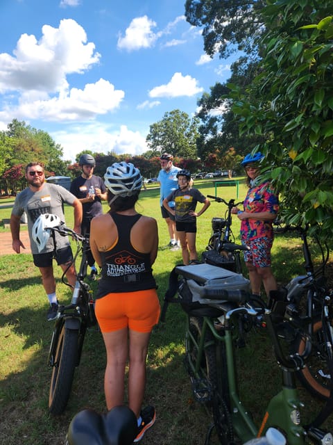 Raleigh Guided E-bike Tour: Ghosts, Greenway, Creepy History - Included Equipment and Safety