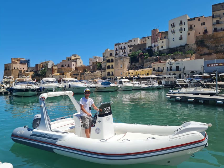 Rent Rib Half Day September  in Castellammare Del Golfo - Language Support Available