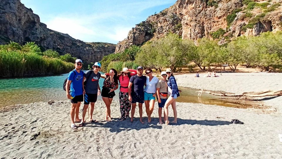 Rethymno Old Town - Preveli Beach - Kourtaliotiko Gorge - Visit to Preveli Monastery