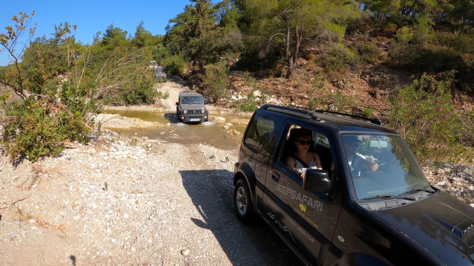 Rhodes: 4x4 Self-Drive Jeep Tour With Pickup in the North - Insurance and Liability