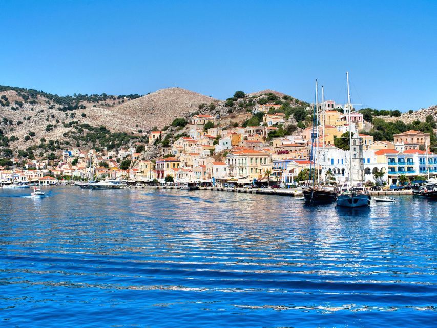 Rhodes: Boat Trip to Symi Island With Swimming at St. George - Swimming at St. Georges Bay