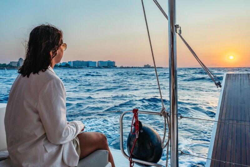 Rhodes: Sunset Catamaran Cruise With Dinner Buffet & Drinks - Customer Reviews