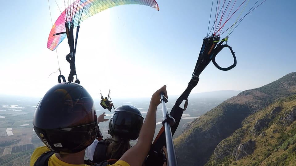 Rome: 1 Hour Private Couple Paragliding Love Fligth - Included Services