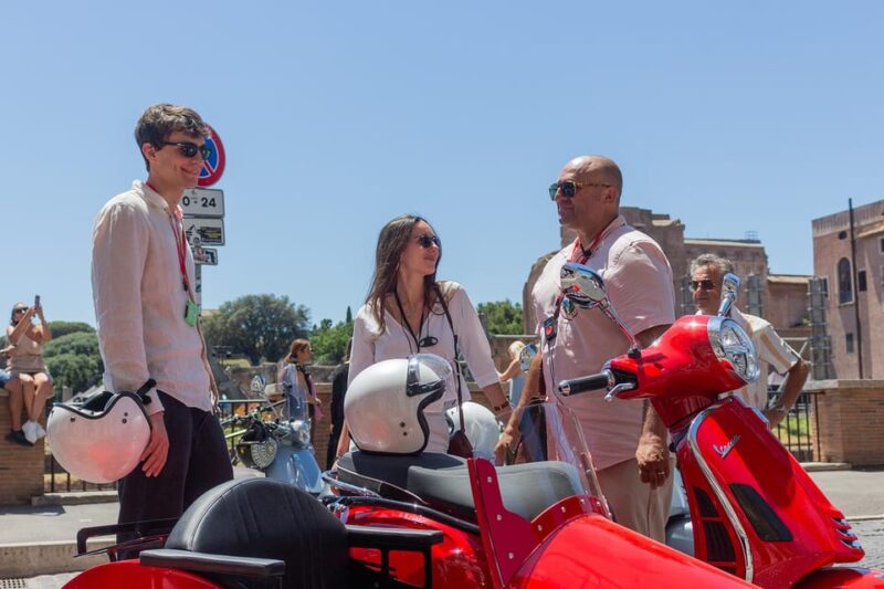 Rome 90 Minutes Hight Light Tour in Vespa Sidecar - Booking Process