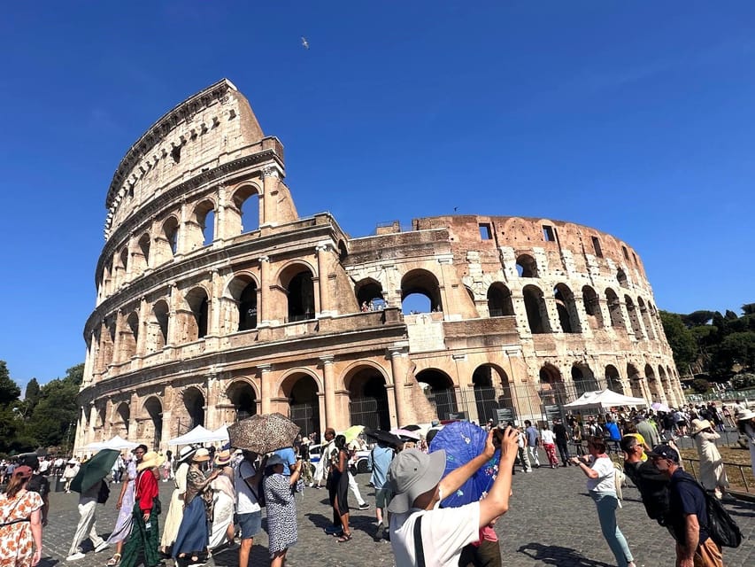 Rome: Colosseum, Roman Forum Entry With Audio Guide - Important Information