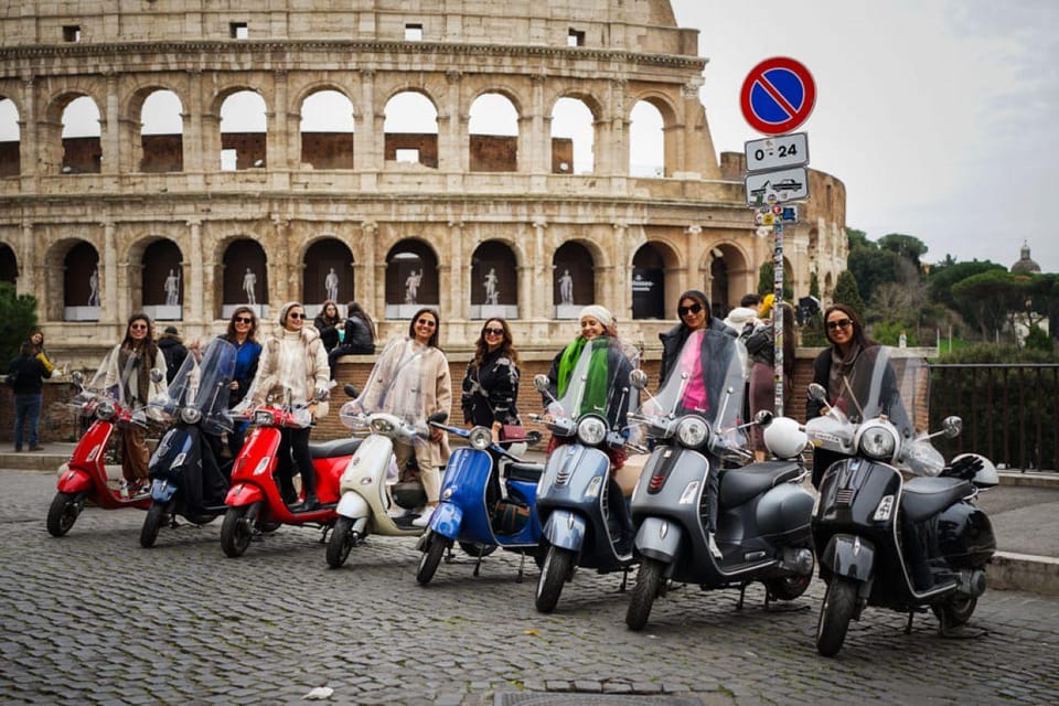 Rome on Wheels: Vespa Adventure With Pick up and Drop off - Booking Information