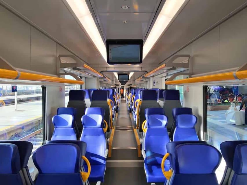 Rome: One-Way Fiumicino Airport & Roma Termini Train Ticket - Train Departure and Duration