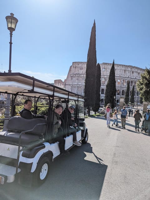 Rome: Private Golf Cart Tour With Hotel Pickup - Customer Feedback