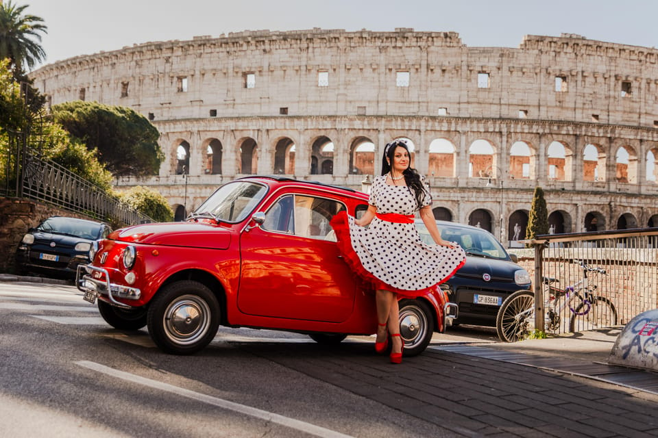 Rome: Professional Photoshoot With 500 Fiat - Benefits of the Photoshoot