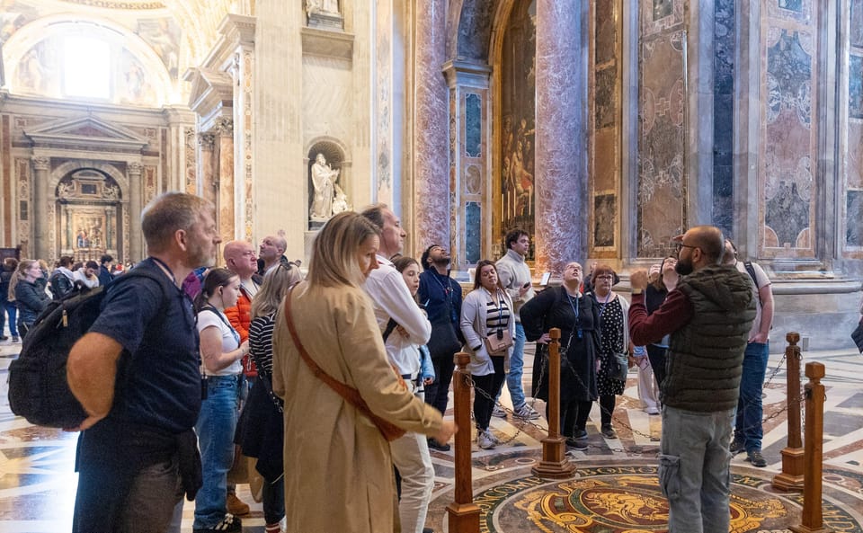 Rome: St. Peters Basilica Guided Tour - Customer Feedback