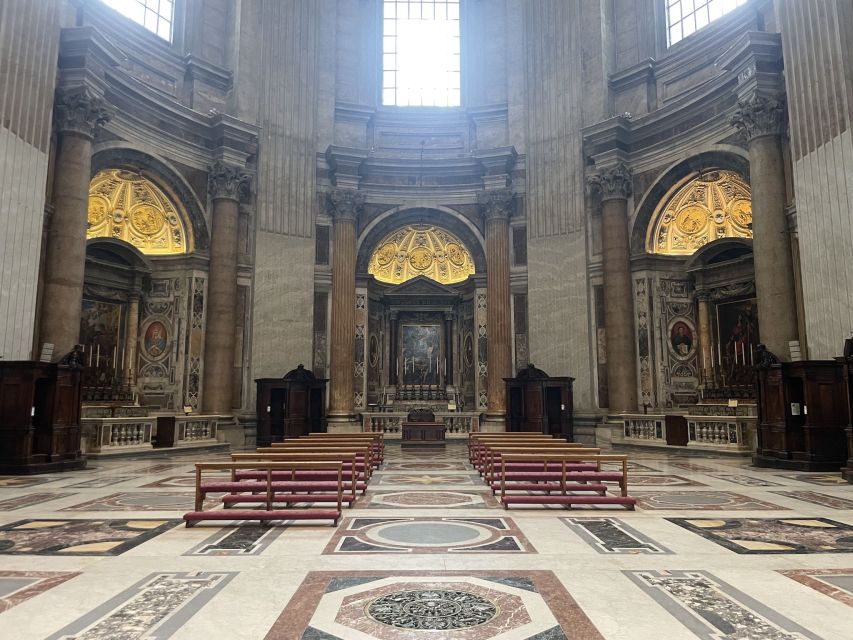 Rome: St. Peter's Basilica History and Art Audio Guide Tour - Tips for Your Visit